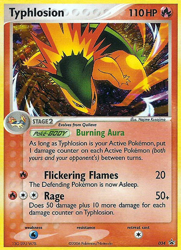 Typhlosion - Nintendo Black Star Promos