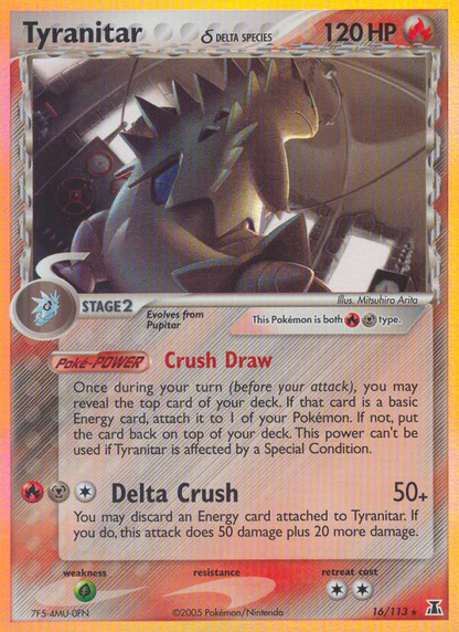 Tyranitar δ - EX Delta Species