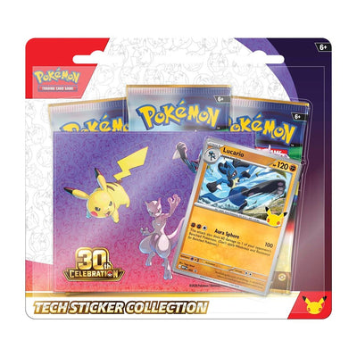 30th Anniversary - Tech Sticker Collection (Lucario)