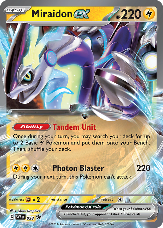 Miraidon ex - Scarlet & Violet Promos