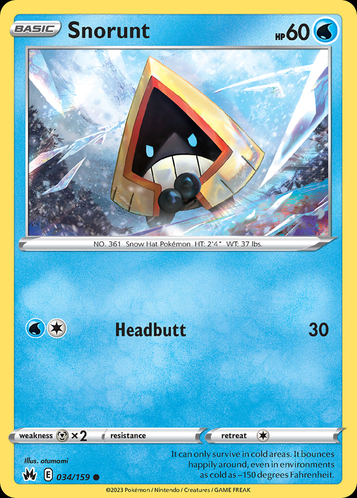 Snorunt - Crown Zenith