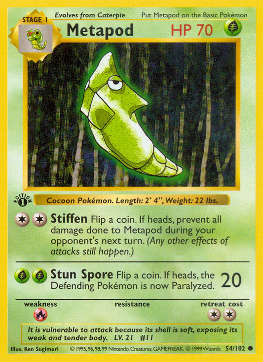 Metapod - Base Set
