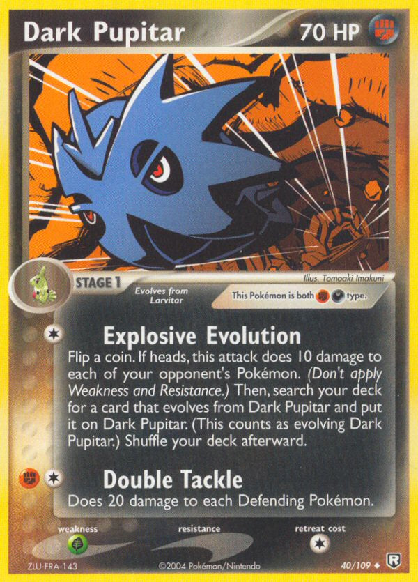 Dark Pupitar - EX Team Rocket Returns