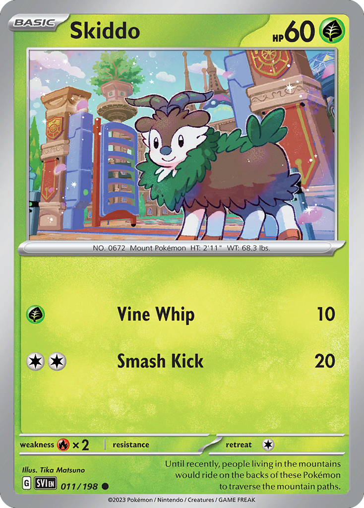 Skiddo - Scarlet & Violet