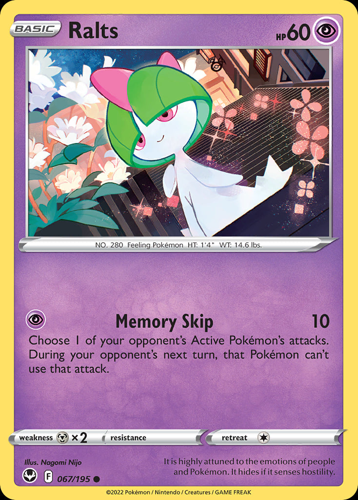 Ralts - Silver Tempest