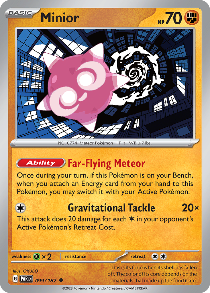 099/182 - Minior - Paradox Rift (Normal) – Sparkwood Collectables