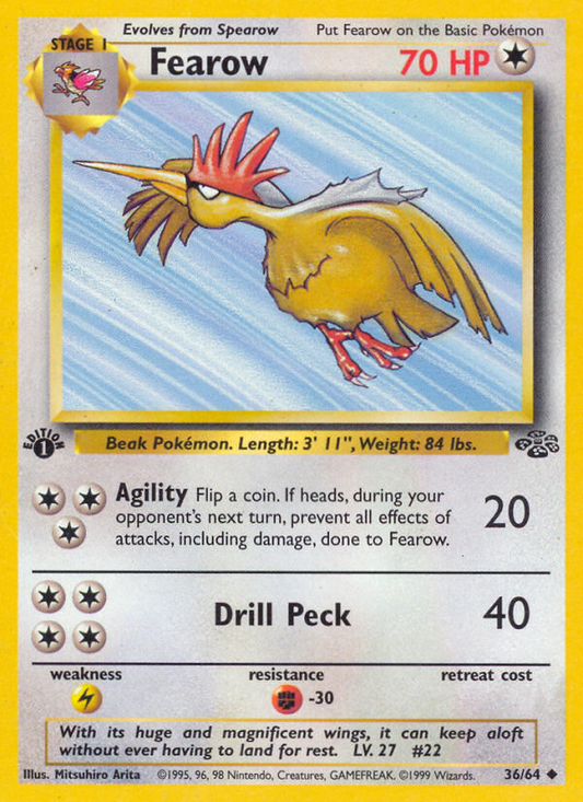 036/64 - Fearow - Jungle (1st Edition)