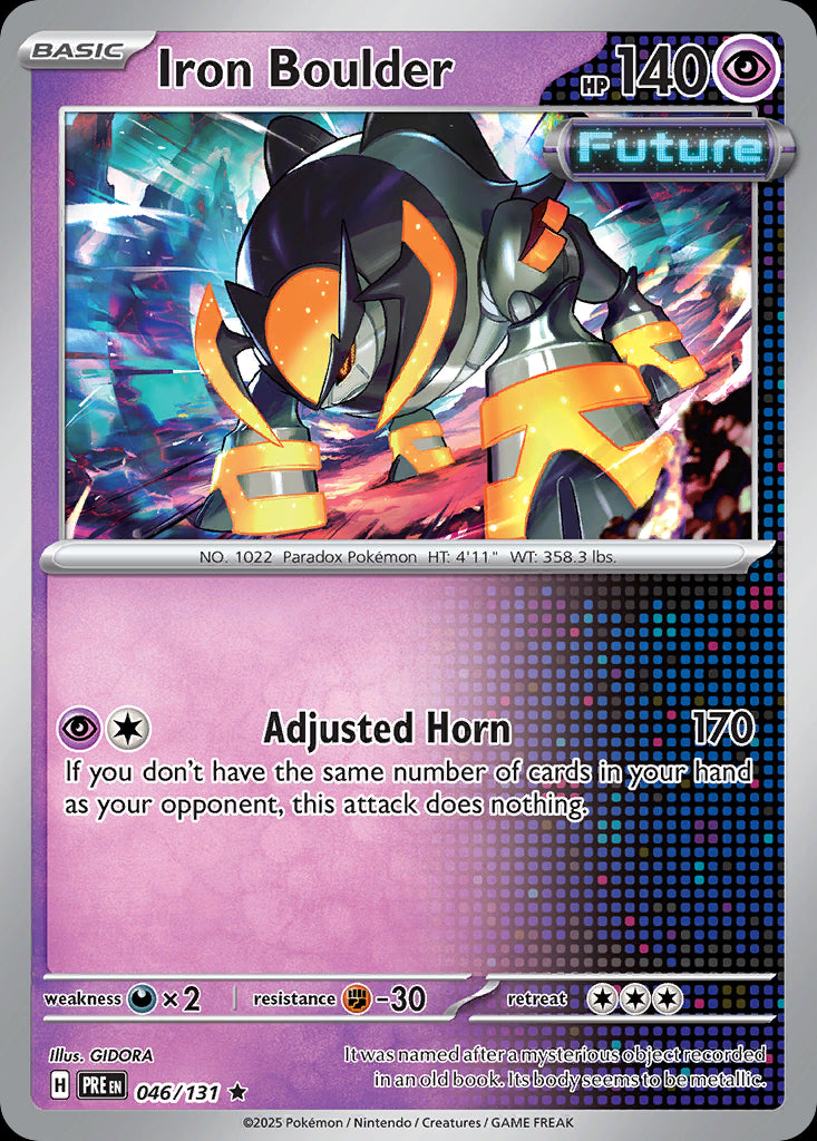 Iron Boulder - Prismatic Evolutions