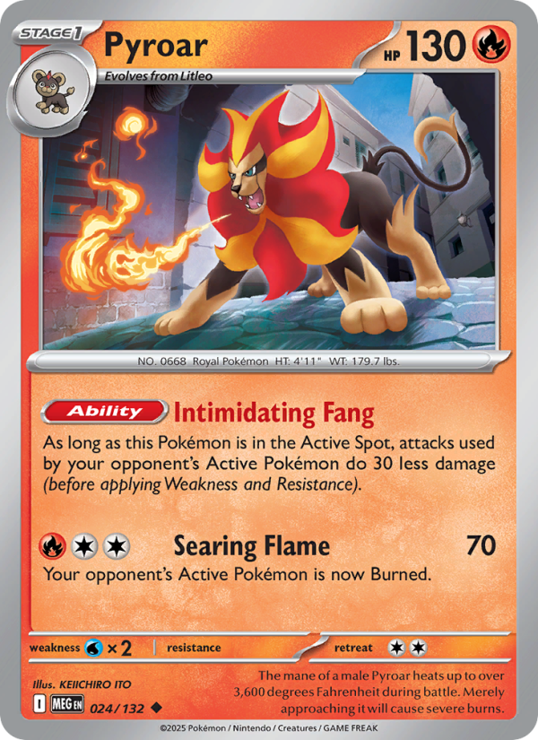 Pyroar - Mega Evolution