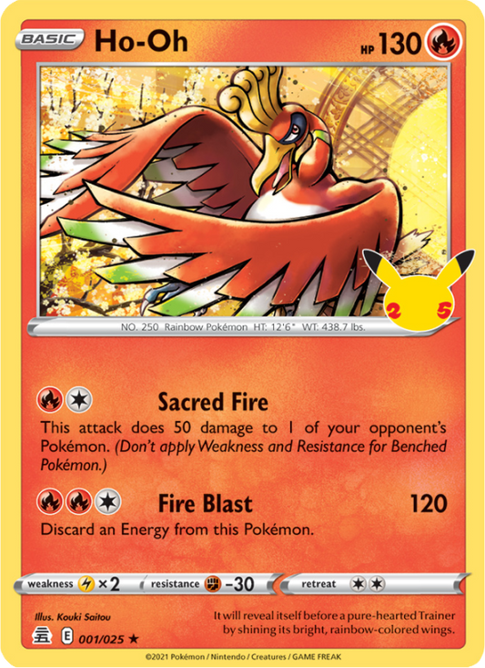 Ho-Oh - Celebrations