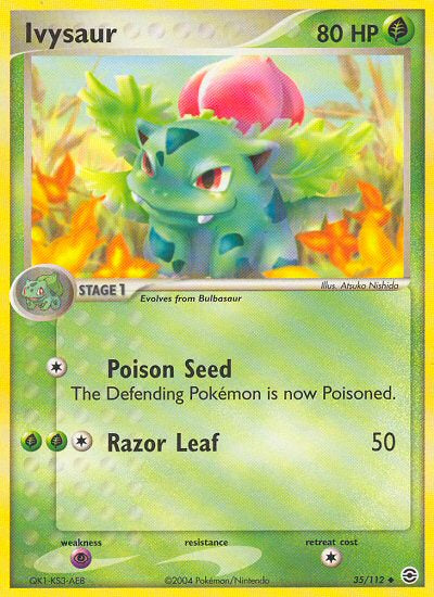 Ivysaur - EX FireRed & LeafGreen