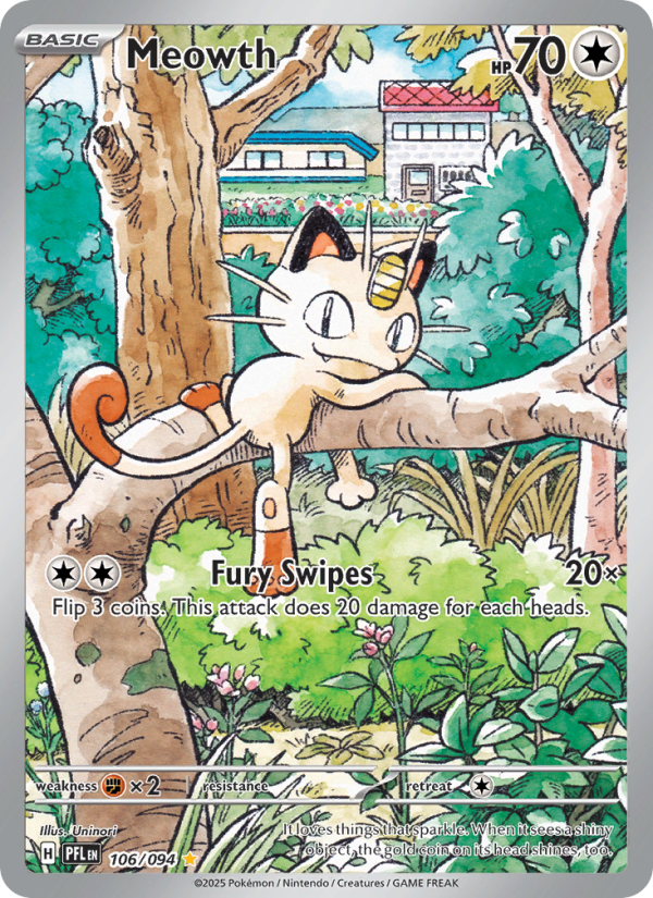 Meowth - Phantasmal Flames
