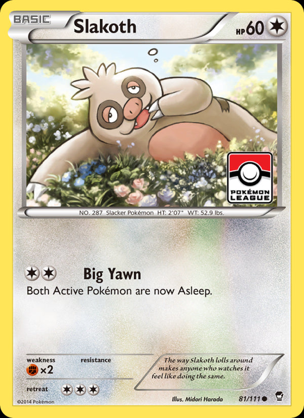 Slakoth - Furious Fists