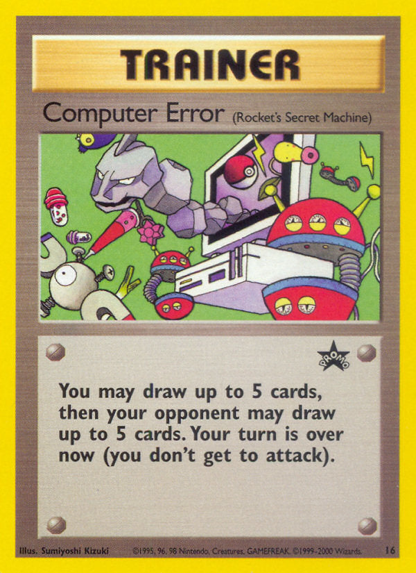 Computer Error - Wizards Black Star Promos