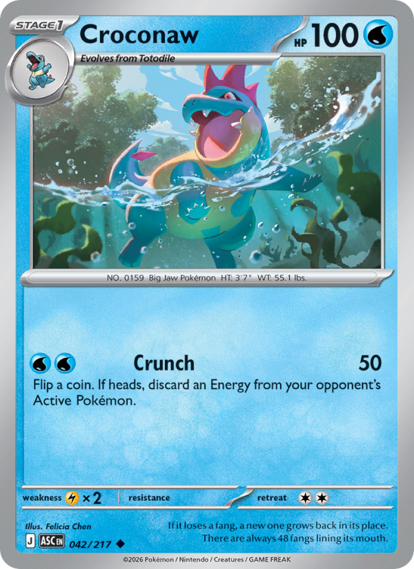 Croconaw - Ascended Heroes