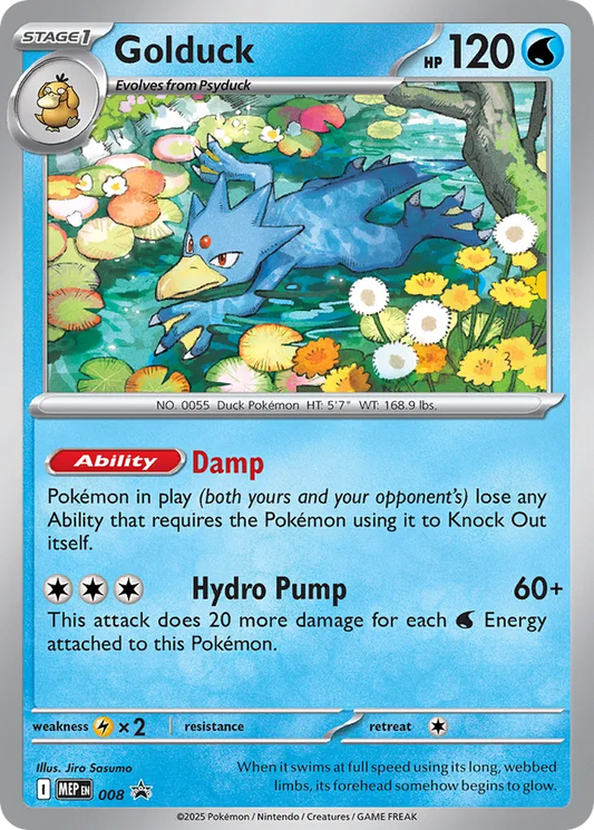 Golduck - Mega Evolution Promos