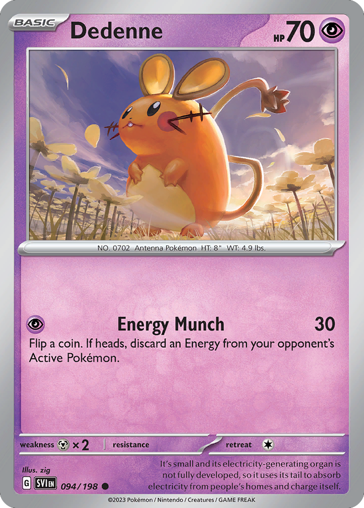 Dedenne - Scarlet & Violet