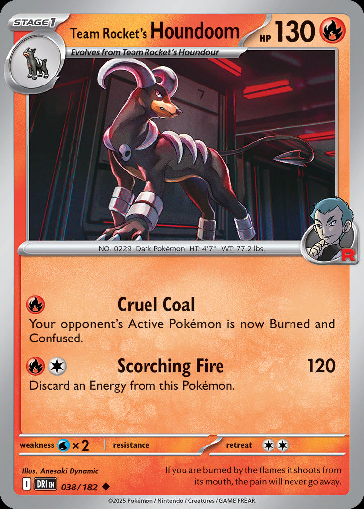 Team Rocket's Houndoom - Destined Rivals