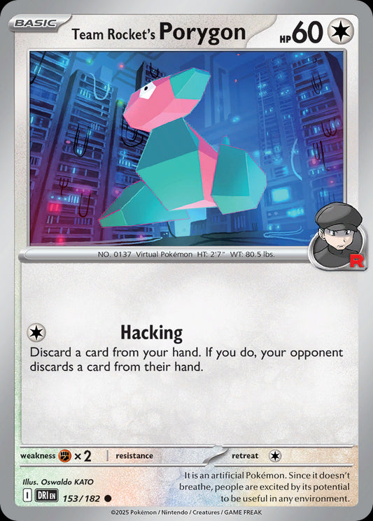 Team Rocket's Porygon - Destined Rivals
