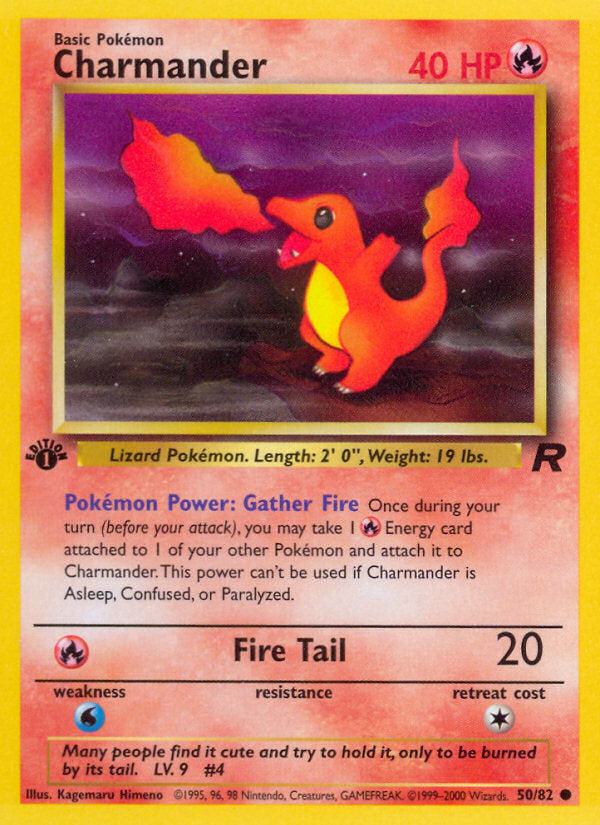 Charmander - Team Rocket