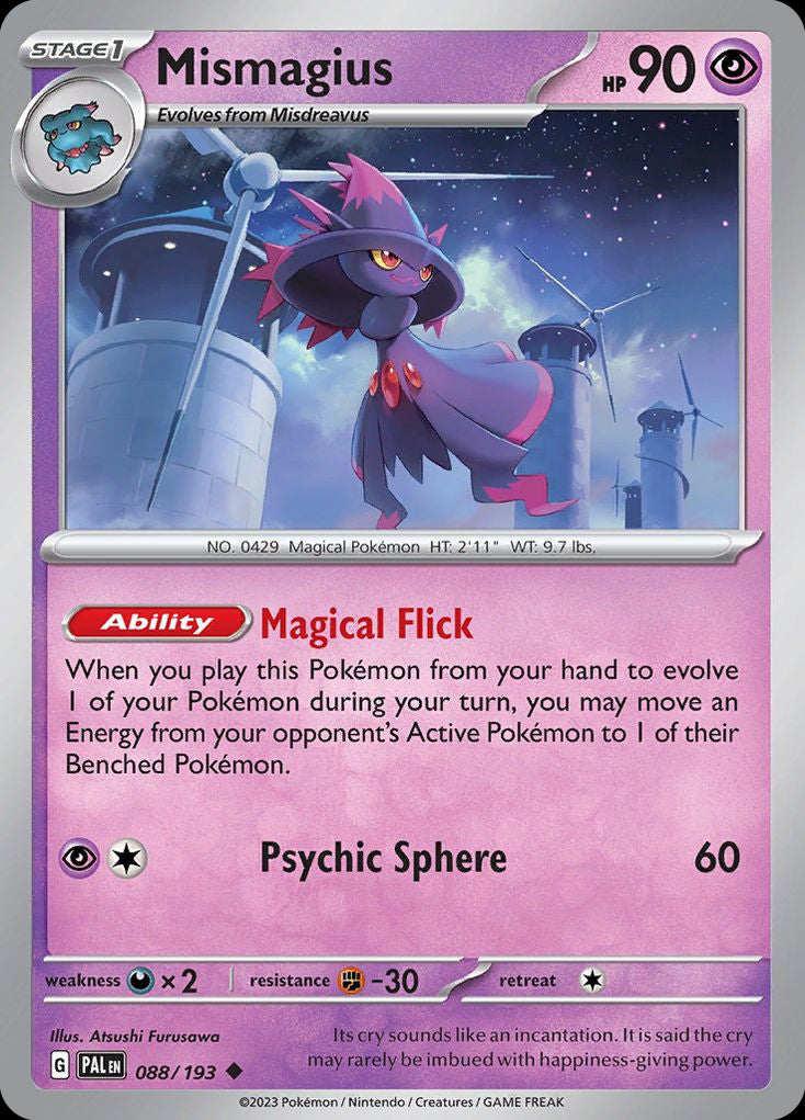 Mismagius - Paldea Evolved