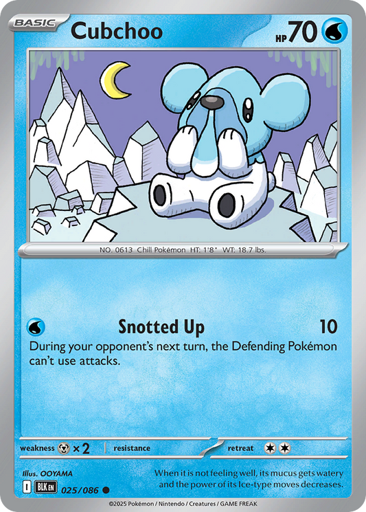 Cubchoo - Black Bolt