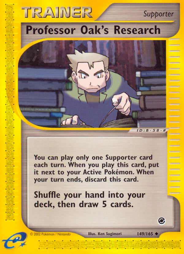Professor Oak's Research - Expedition Base Set