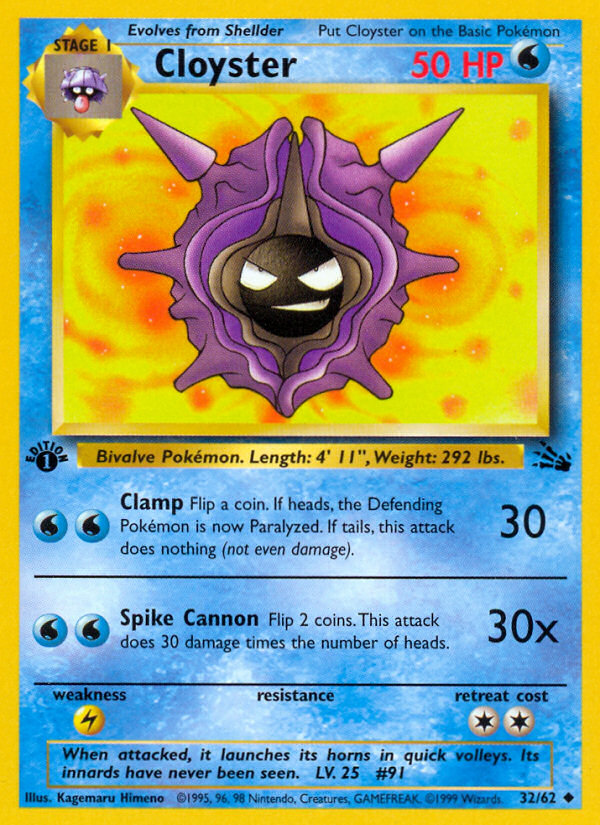 Cloyster - Fossil