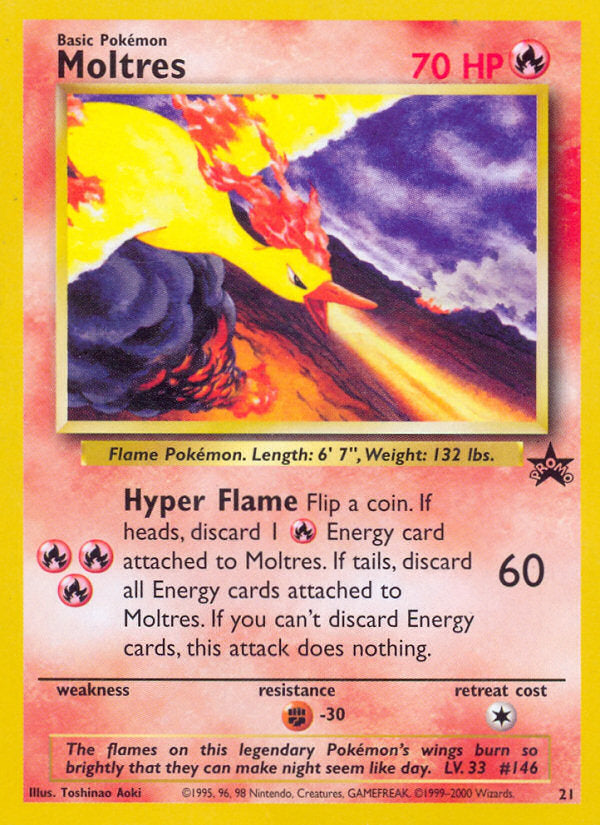 Moltres - Wizards Black Star Promos