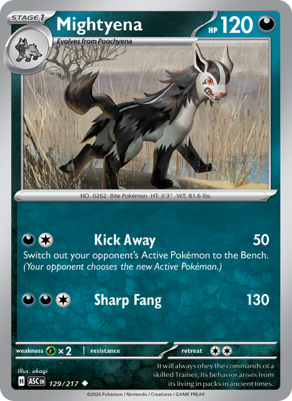 Mightyena - Ascended Heroes