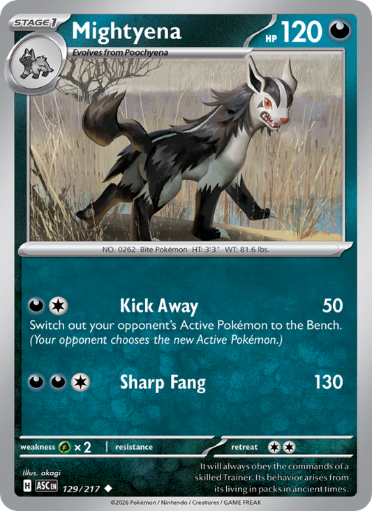 Mightyena - Ascended Heroes