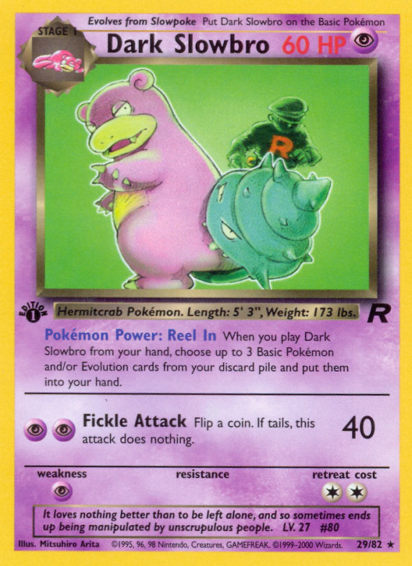 Dark Slowbro - Team Rocket