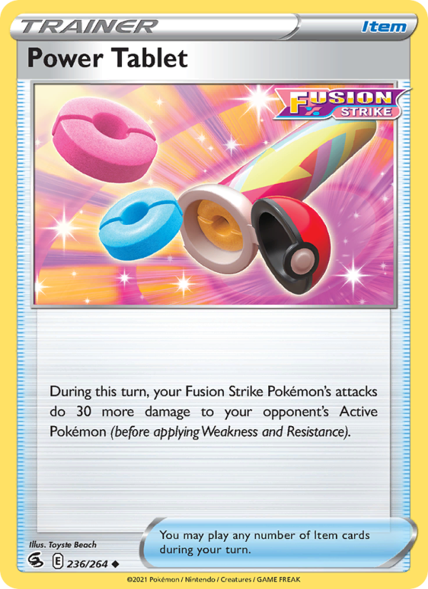 Power Tablet - Fusion Strike