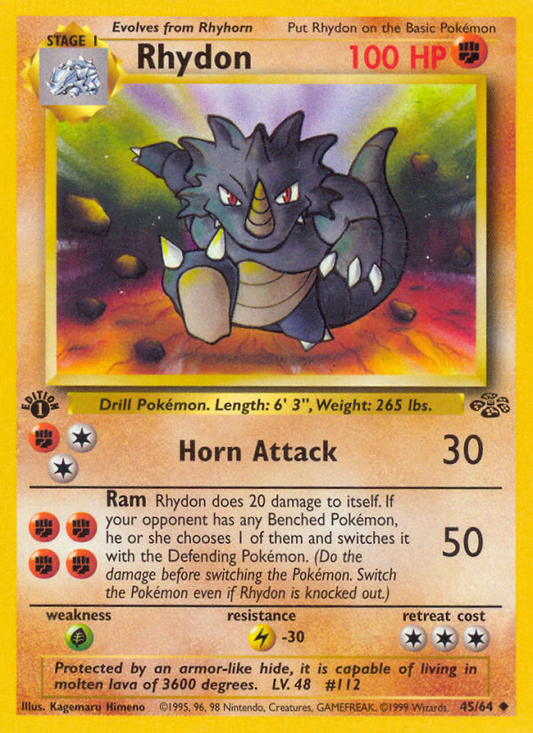 045/64 - Rhydon - Jungle (1st Edition)
