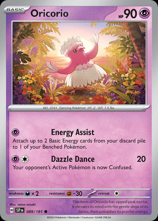 Oricorio - Surging Sparks