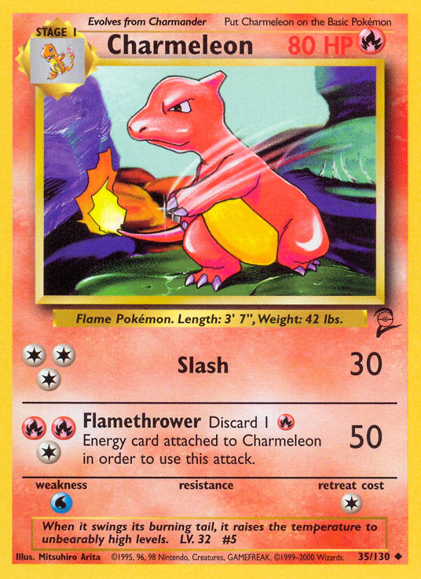 Charmeleon - Base Set 2
