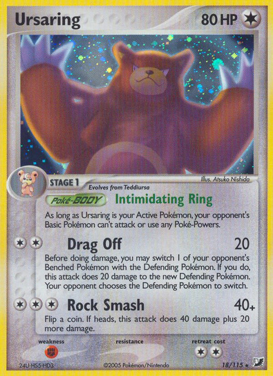 Ursaring - EX Unseen Forces