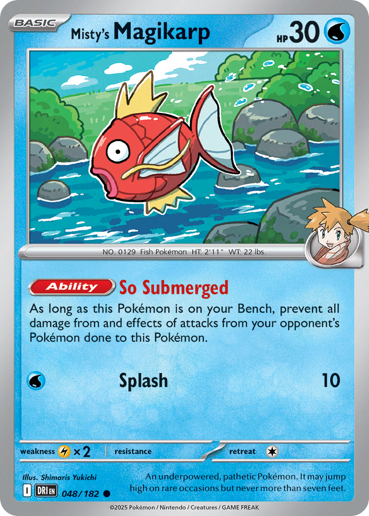 048/182 - Misty's Magikarp - Destined Rivals