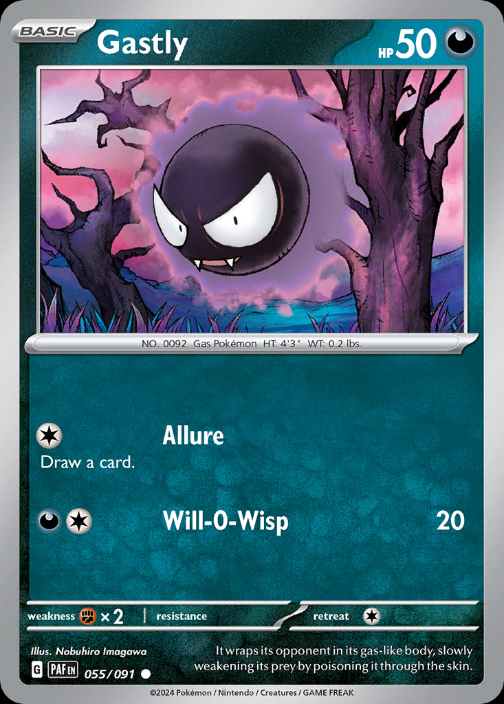 Gastly - Paldean Fates