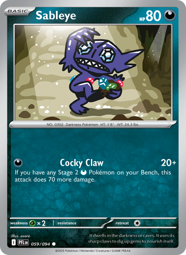 Sableye - Phantasmal Flames