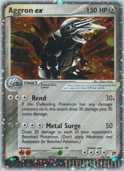 Aggron ex - EX Sandstorm