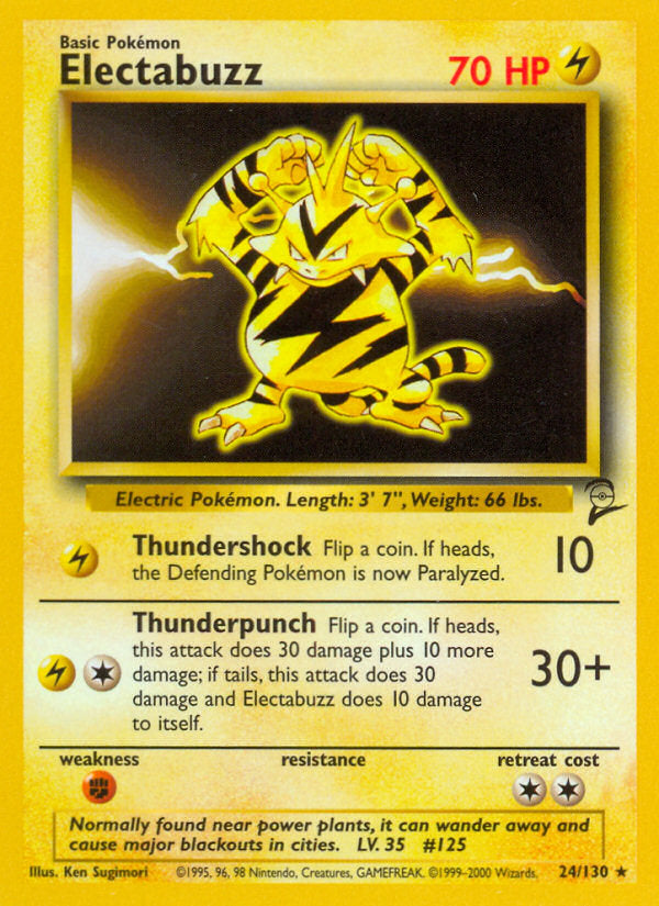 Electabuzz - Base Set 2