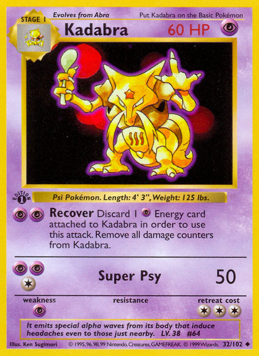 Kadabra - Base Set