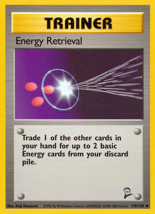 Energy Retrieval - Base Set 2