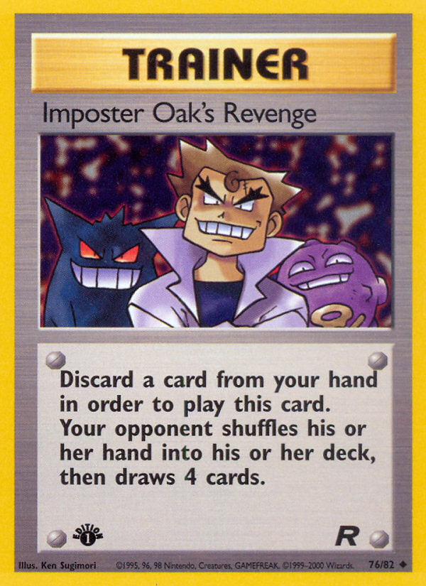 Imposter Oak's Revenge - Team Rocket