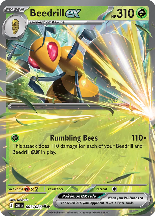 Beedrill ex - Chaos Rising