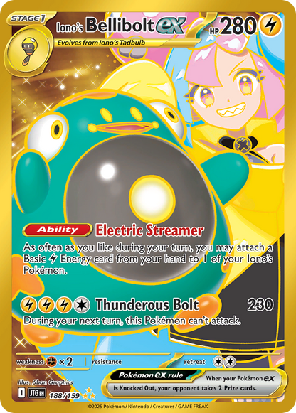 Iono's Bellibolt ex - Journey Together