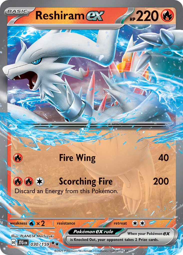 Reshiram ex - Journey Together