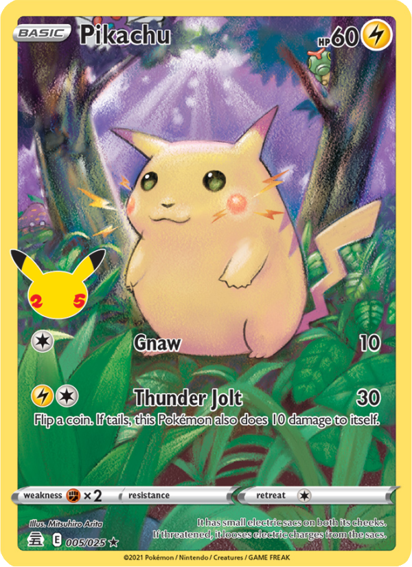 Pikachu - Celebrations