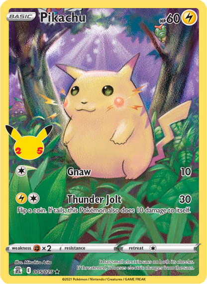 Pikachu - Celebrations